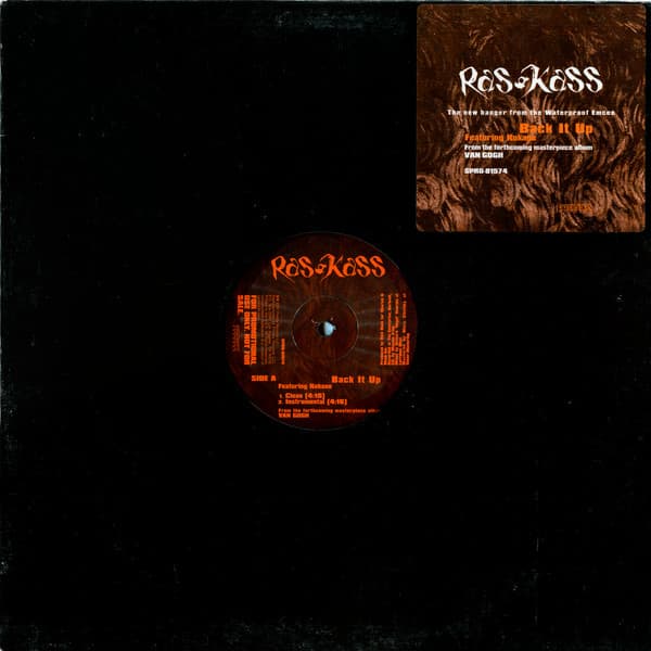 Ras Kass – Back It Up vinyl cover art