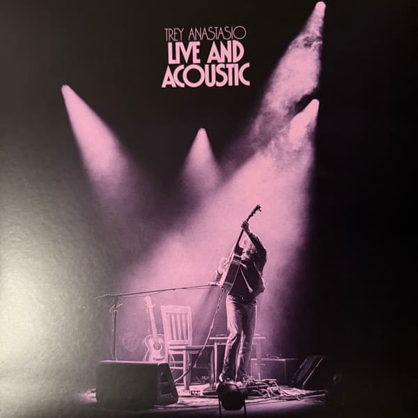 Trey Anastasio – Live And Acoustic vinyl cover art