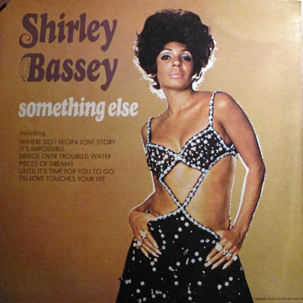 Shirley Bassey – Something Else vinyl cover art