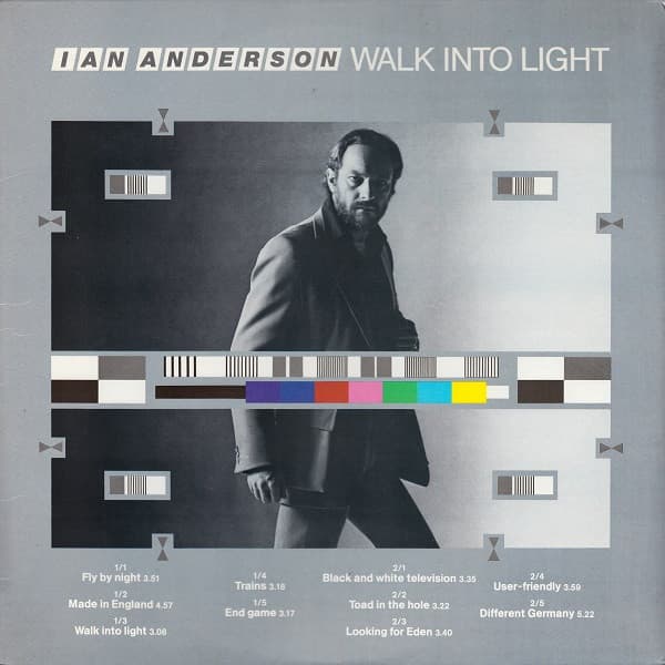 Ian Anderson – Walk Into Light vinyl cover art