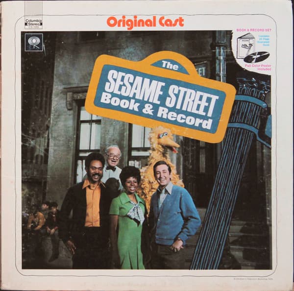 Sesame Street – The Sesame Street Book & Record vinyl cover art