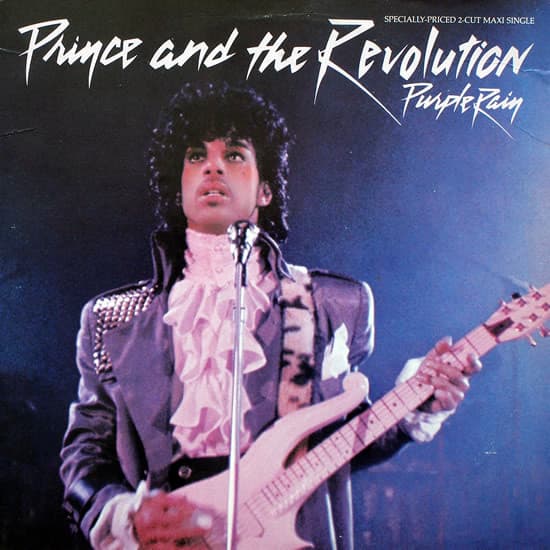Prince And The Revolution – Purple Rain vinyl cover art