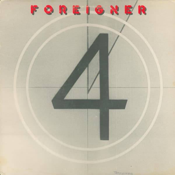 Foreigner – 4 vinyl cover art