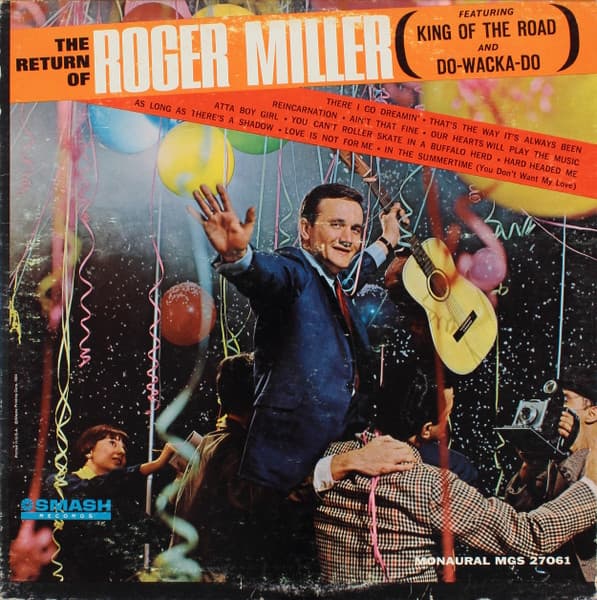 Roger Miller – The Return Of Roger Miller vinyl cover art