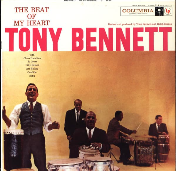 Tony Bennett – The Beat Of My Heart vinyl cover art