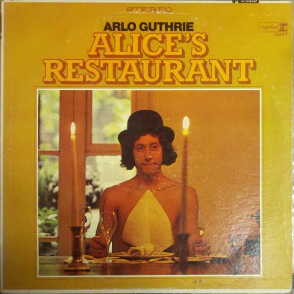 Arlo Guthrie – Alice'S Restaurant vinyl cover art