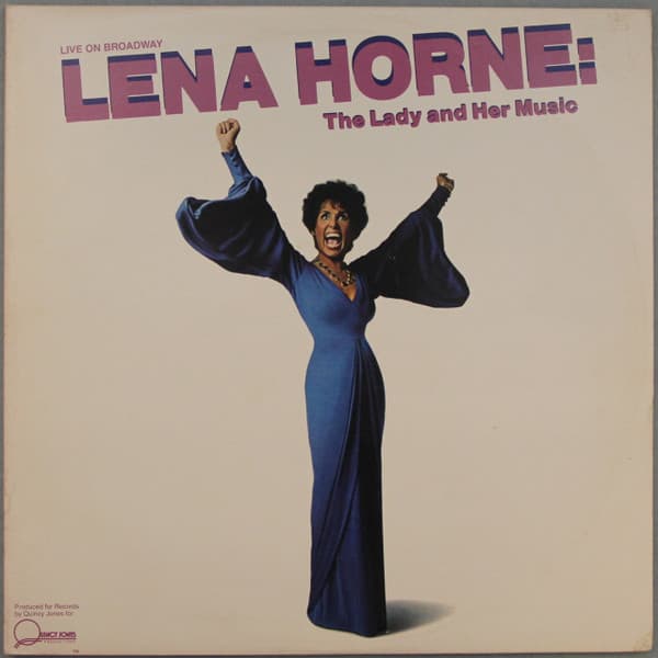 Lena Horne – Lena Horne: The Lady And Her Music (Live On Broadway) vinyl cover art