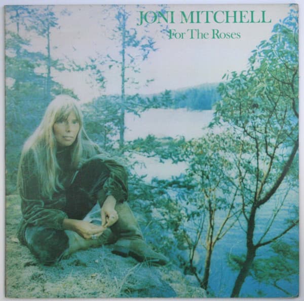 Joni Mitchell – For The Roses vinyl cover art