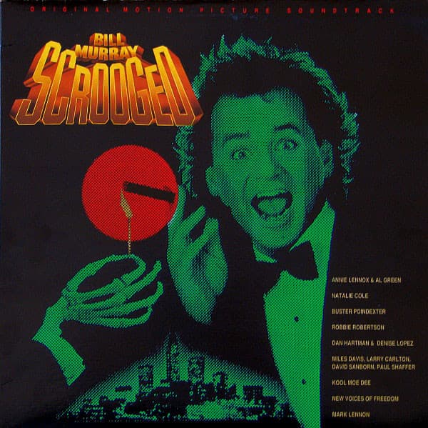 Various – Scrooged - Original Motion Picture Soundtrack vinyl cover art