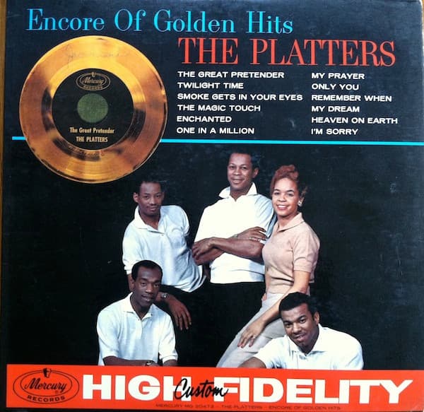 The Platters – Encore Of Golden Hits vinyl cover art