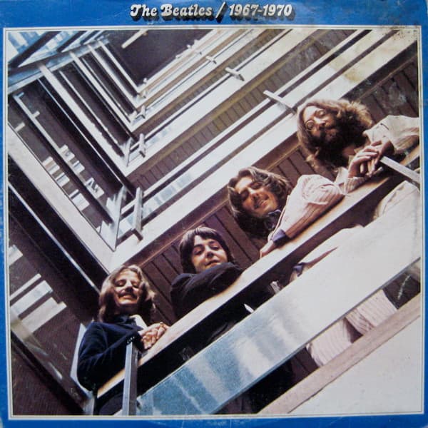 The Beatles – 1967-1970 vinyl cover art