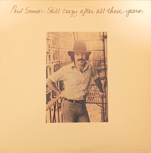 Paul Simon – Still Crazy After All These Years vinyl cover art