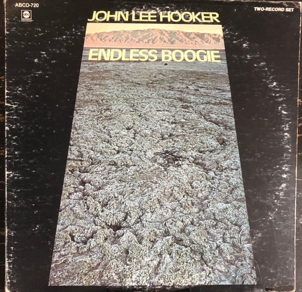 John Lee Hooker – Endless Boogie vinyl cover art