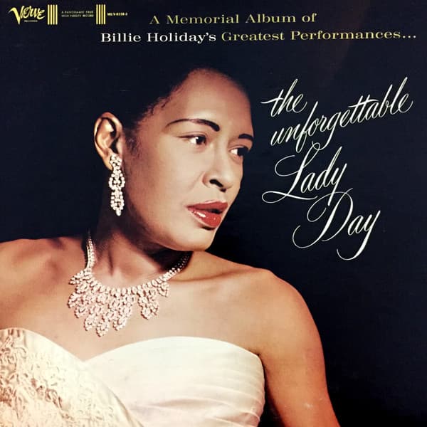 Billie Holiday – The Unforgettable Lady Day vinyl cover art