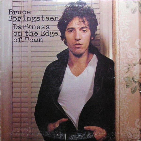 Bruce Springsteen – Darkness On The Edge Of Town vinyl cover art