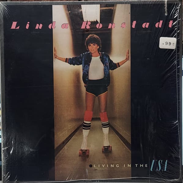 Linda Ronstadt – Living In The Usa vinyl cover art