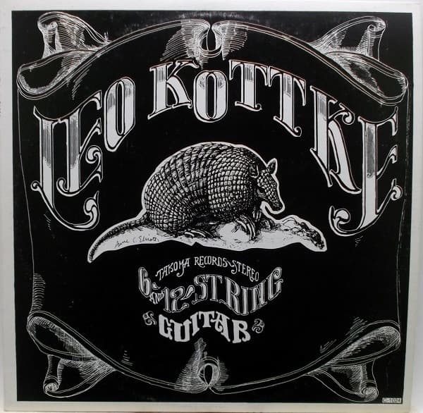 Leo Kottke – 6- And 12-String Guitar vinyl cover art