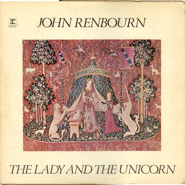 John Renbourn – The Lady And The Unicorn vinyl cover art