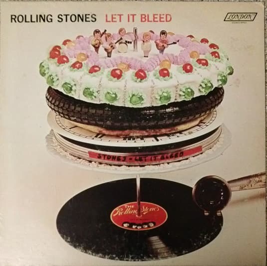 The Rolling Stones – Let It Bleed vinyl cover art