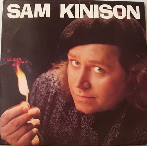 Sam Kinison – Louder Than Hell vinyl cover art