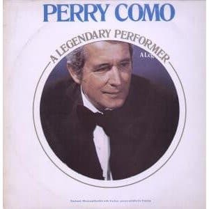 Perry Como – A Legendary Performer vinyl cover art