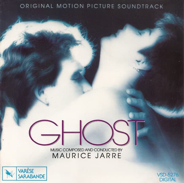 Maurice Jarre – Ghost (Original Motion Picture Soundtrack) vinyl cover art