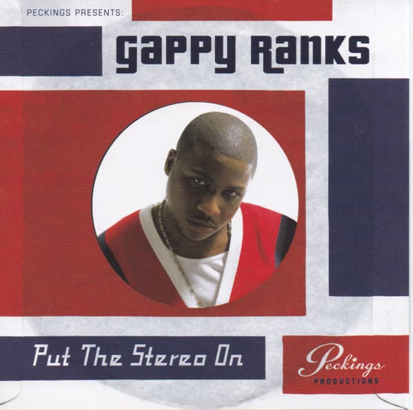Gappy Ranks – Put The Stereo On vinyl cover art