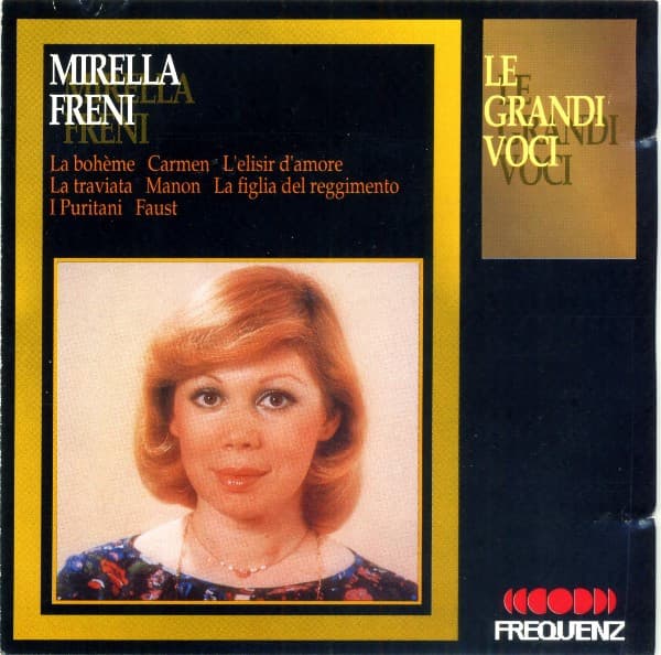 Mirella Freni – Mirella Freni vinyl cover art