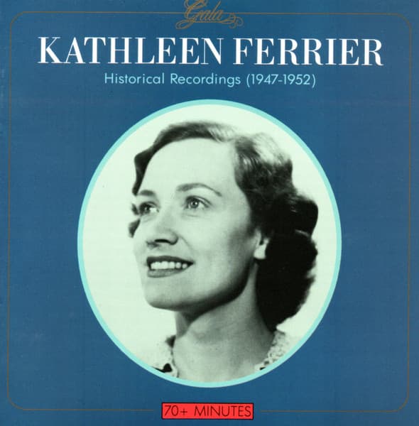 Kathleen Ferrier – Historical Recordings (1947-1952) vinyl cover art