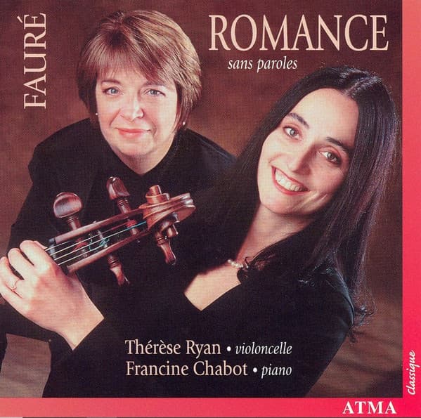 Gabriel Fauré, ThéRèSe Ryan, Francine Chabot (2) – Romance Sans Paroles vinyl cover art