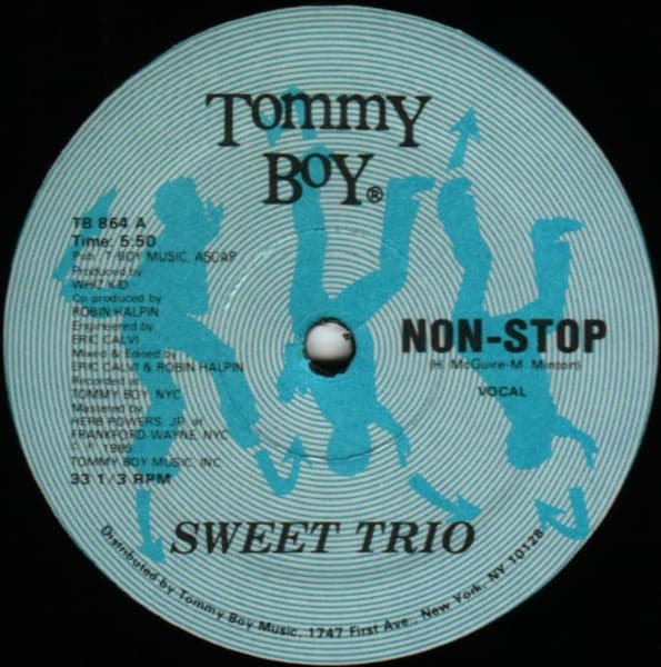 Sweet Trio – Non-Stop vinyl cover art