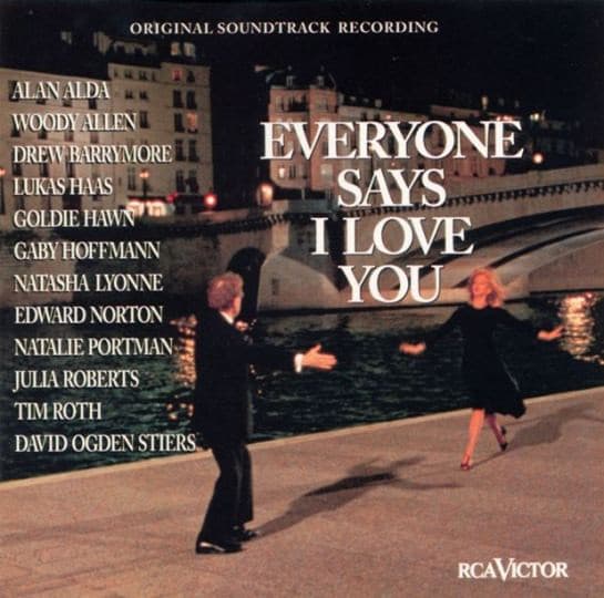 Various – Everyone Says I Love You (Original Soundtrack Recording) vinyl cover art