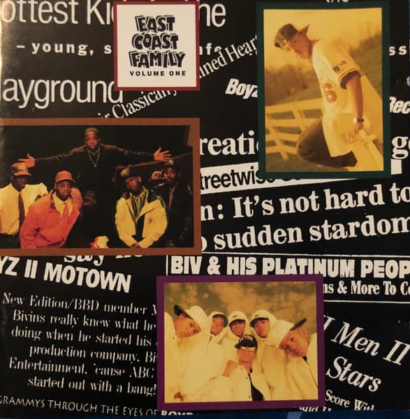 Various – East Coast Family Volume 1 vinyl cover art