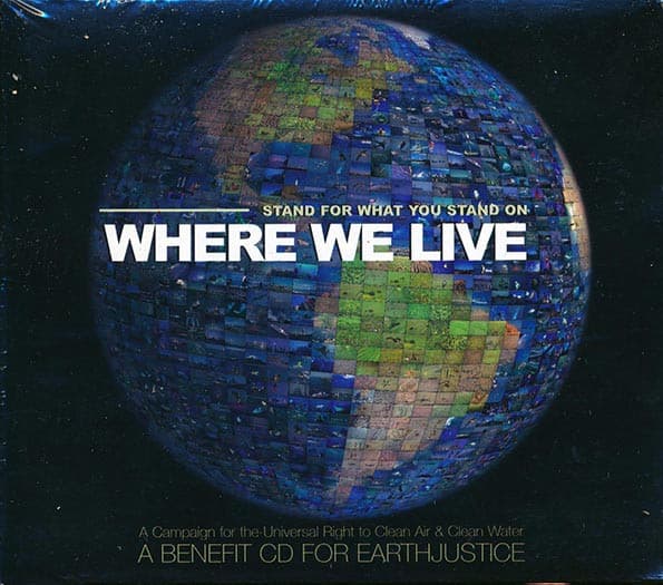 Various – Where We Live (A Benefit Cd For Earthjustice) vinyl cover art