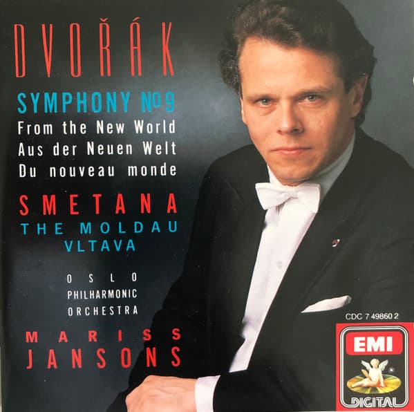 AntoníN DvořáK, BedřIch Smetana, Oslo Filharmoniske Orkester, Mariss Jansons – The Moldau Vltava vinyl cover art