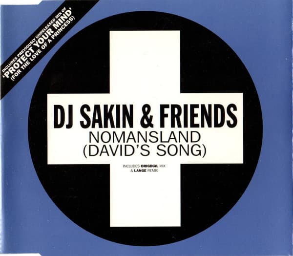 Dj Sakin & Friends – Trance - Nomansland (David'S Song) vinyl cover art