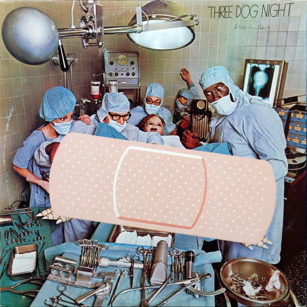 Three Dog Night – Hard Labor vinyl cover art