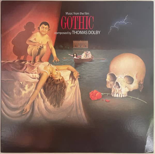 Thomas Dolby – Synth-Pop - Music From The Film Gothic vinyl cover art