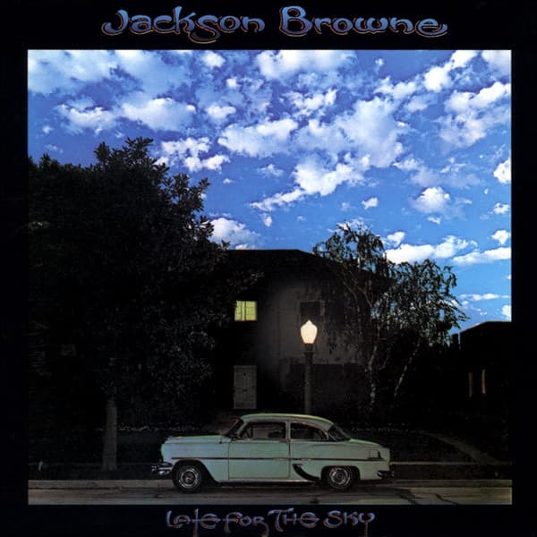 Jackson Browne – Late For The Sky vinyl cover art
