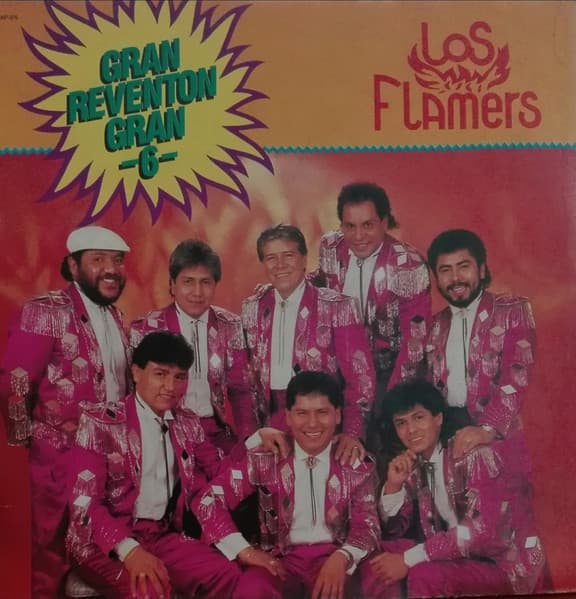 Los Flamers – Gran Reventon Gran 6 vinyl cover art