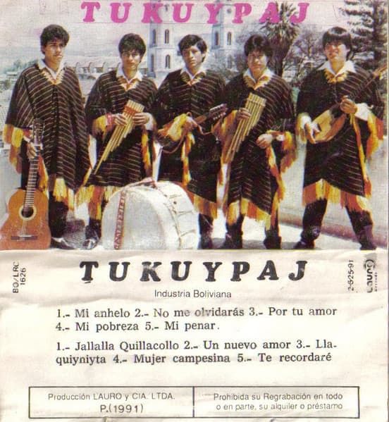 Tukuypaj – Grupo Tukuypaj vinyl cover art