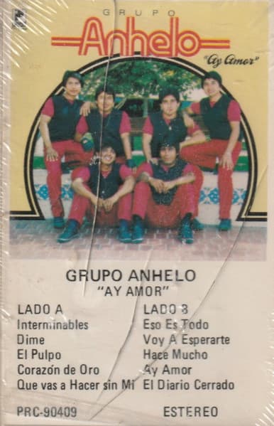 Grupo Anhelo – Ay Amor vinyl cover art
