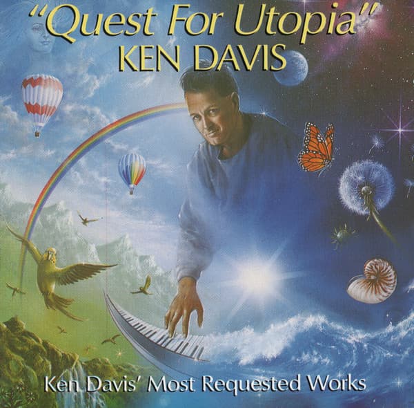 Ken Davis (5) – Ambient - Quest For Utopia vinyl cover art