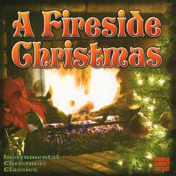 London Philharmonic Orchestra – A Fireside Christmas vinyl cover art