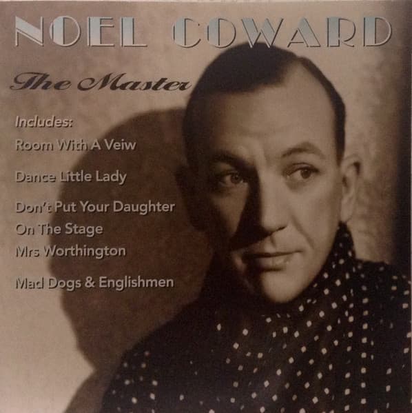 NoëL Coward – The Master vinyl cover art