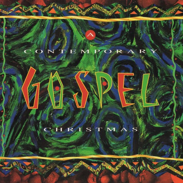 Various – A Contemporary Gospel Christmas vinyl cover art