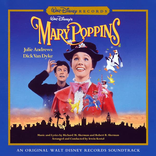 Various – Mary Poppins (Original Motion Picture Soundtrack) vinyl cover art