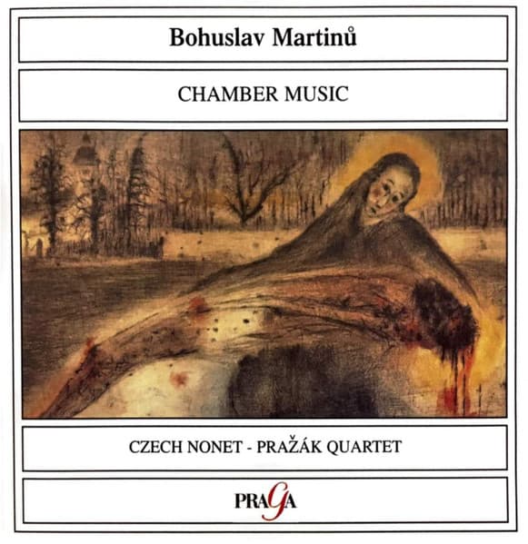 Bohuslav Martinů, Czech Nonet, Prazak Quartet – Chamber Music vinyl cover art