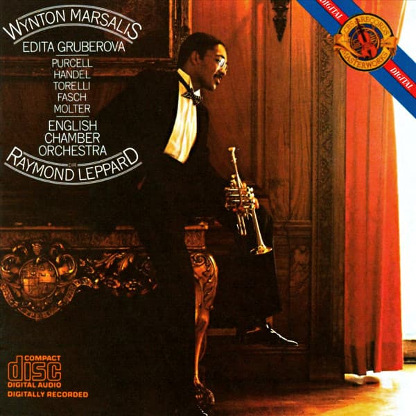 Wynton Marsalis – Wynton Marsalis Plays HäNdel, Purcell, Torelli, Fasch, Molter vinyl cover art