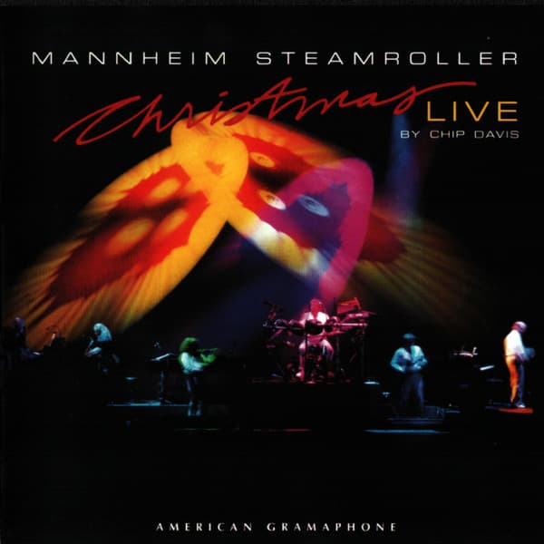Chip Davis Mannheim Steamroller – New Age - Christmas Live vinyl cover art